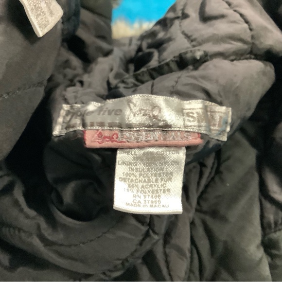 Triple Five Soul Essentials Winter Hooded Cotton Coat Y2K - Picture 12 of 13